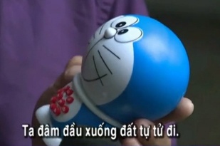 iPhone, Doremon ke cho tre chuyen chet choc, tu tu hinh anh