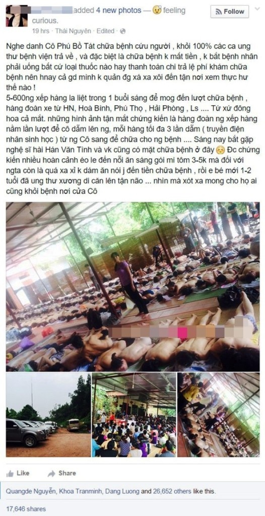 Status chia sẻ về cách chữa bệnh của