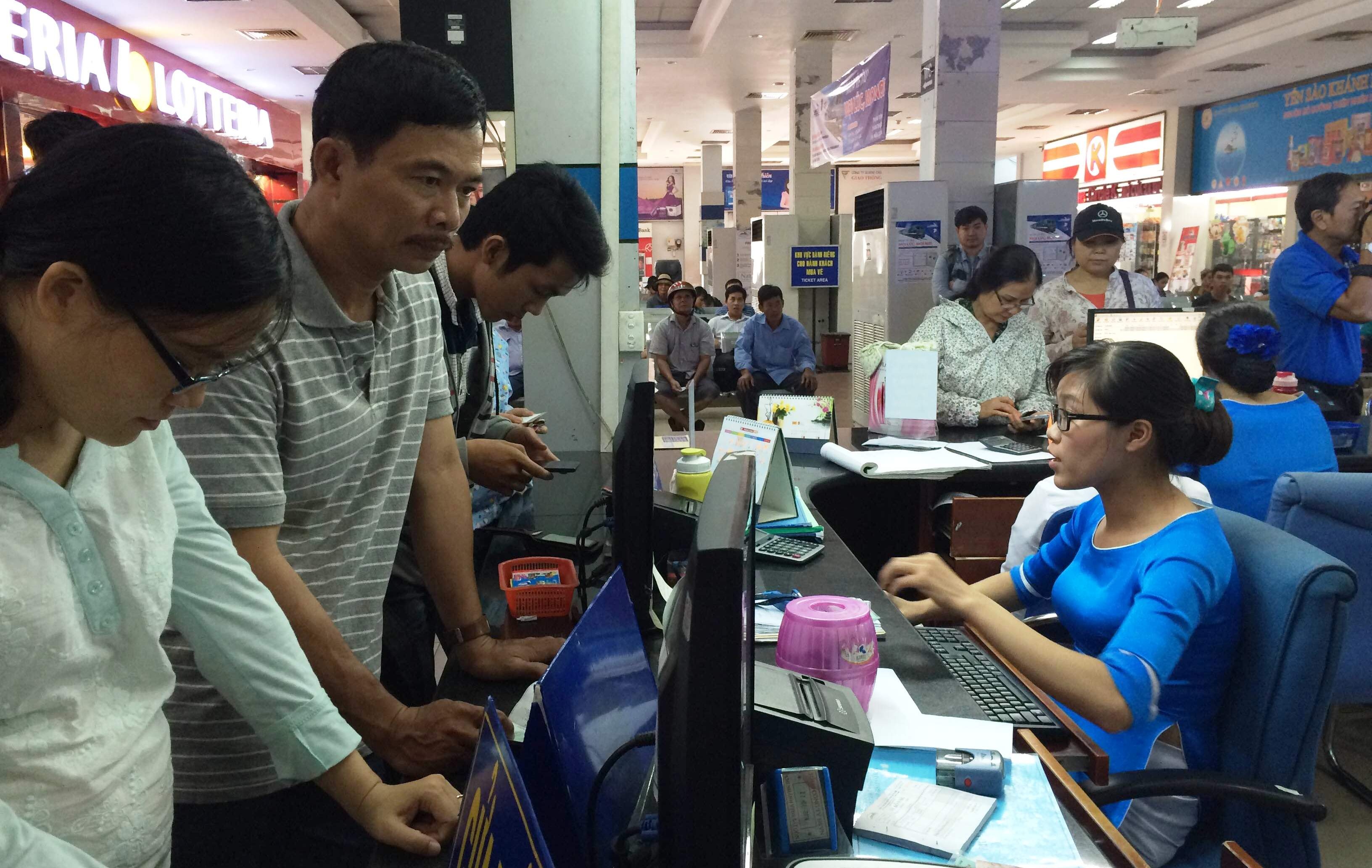 Ga Sai Gon ban ve tau Tet tu 25/9 hinh anh