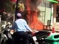 Chay quan ca phe o Sai Gon, hang chuc nguoi thao chay hinh anh