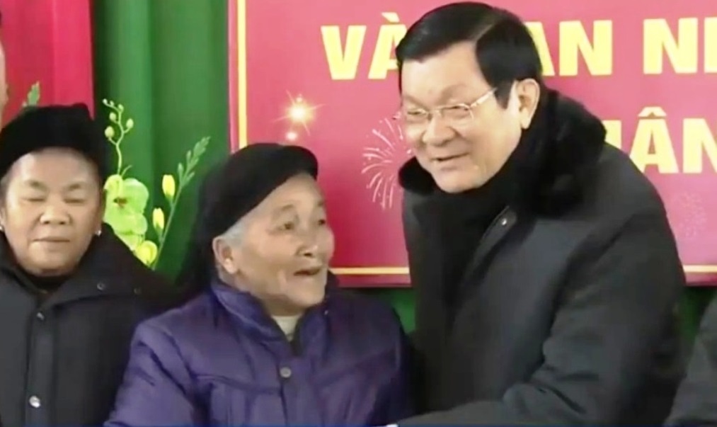 Chu tich nuoc Truong Tan Sang lam viec tai Lang Son hinh anh