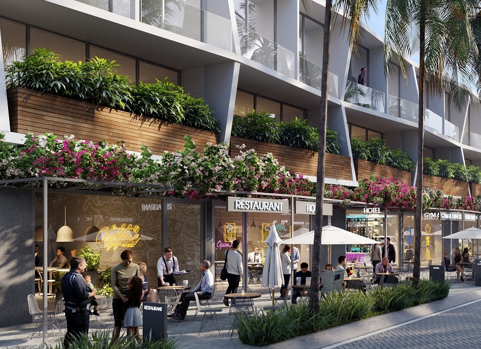 Xu huong dau tu nha pho thuong mai bien, so huu 2 mat tien hinh anh