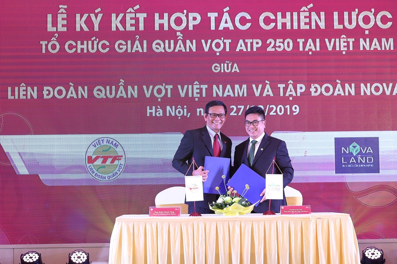 Novaland bat tay Lien doan quan vot Viet Nam, to chuc giai quoc te hinh anh