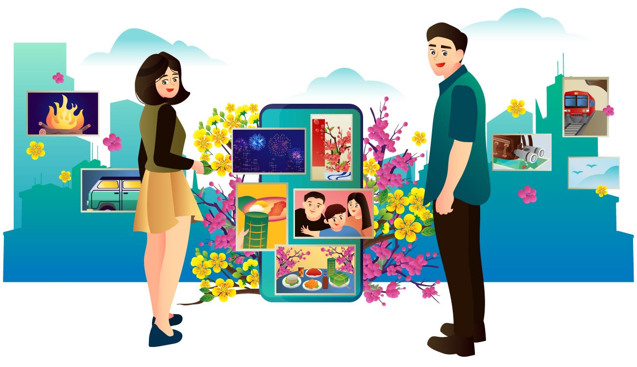 ve nha don Tet anh 2