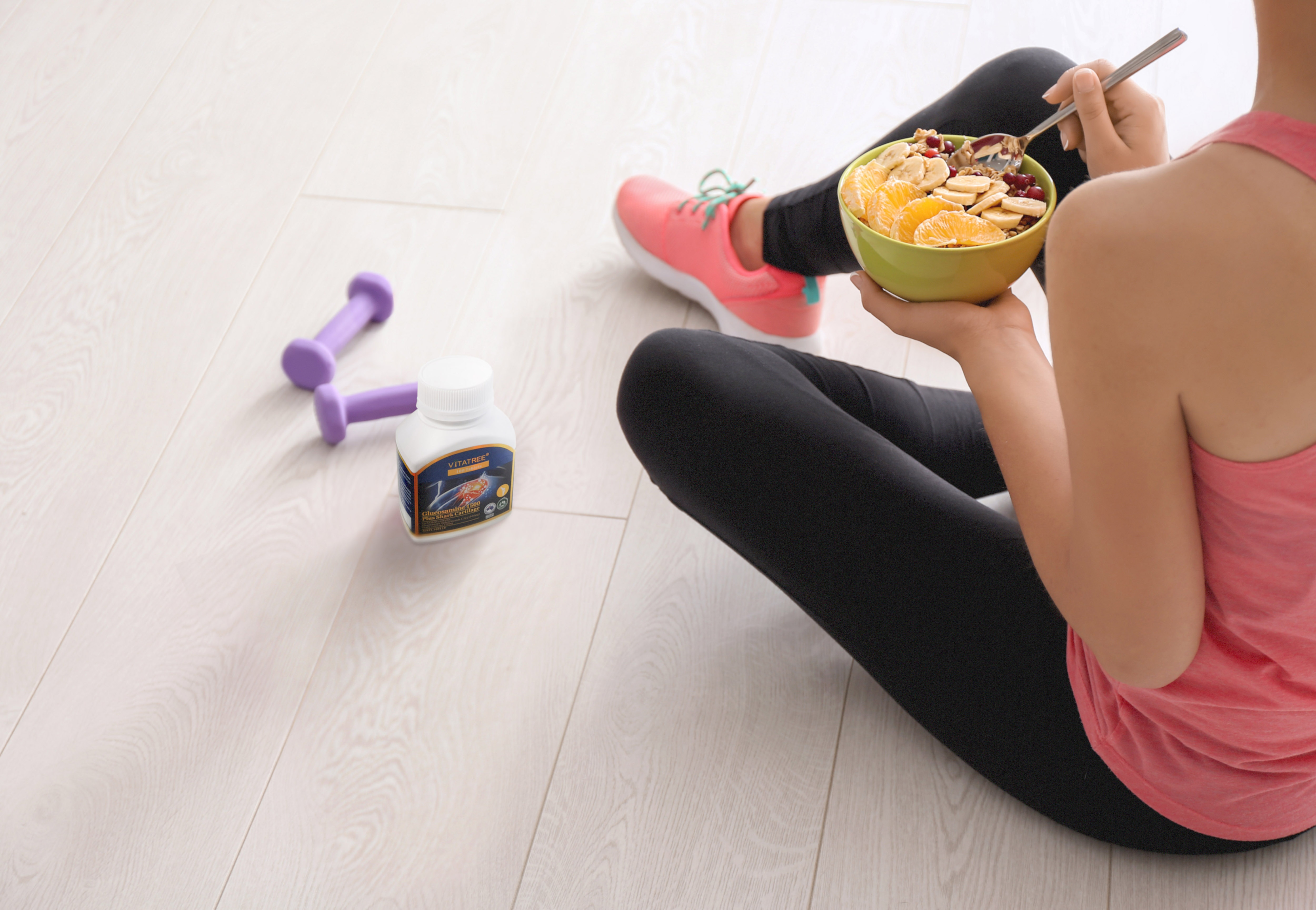 Vitatree Glucosamine 1500 Plus Shark Cartilage anh 4