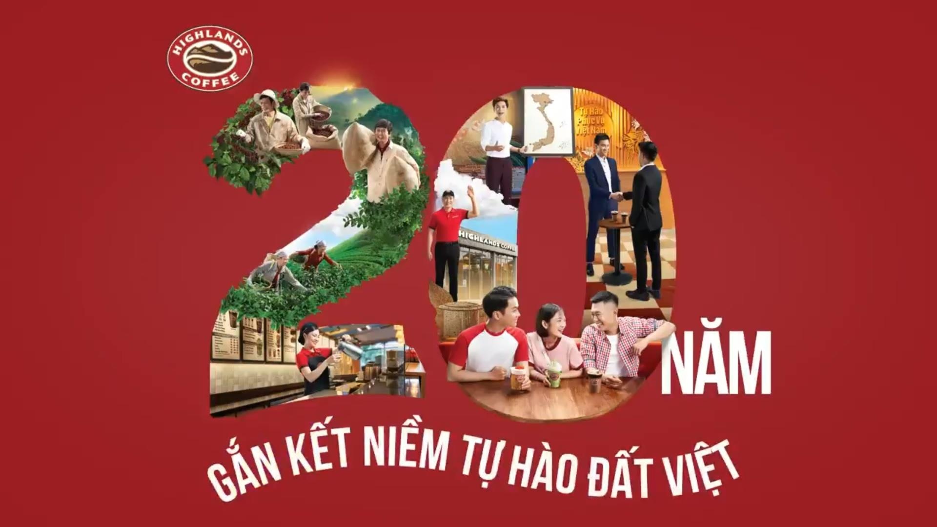 Video - Highlands Coffee mung tuoi 20 hinh anh