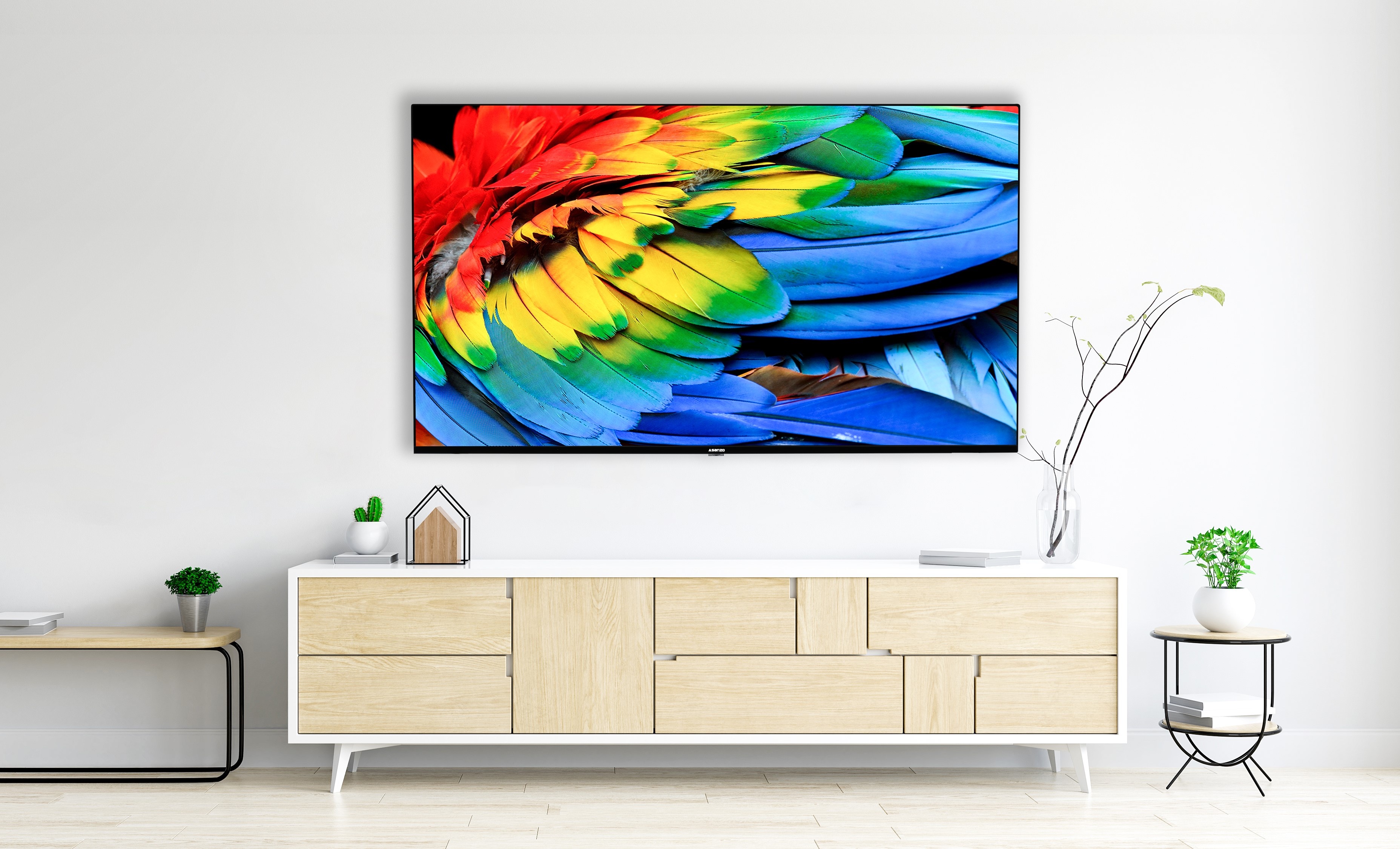 iSlim - dong TV thong minh 'mong vien rong anh' moi nhat cua Asanzo hinh anh