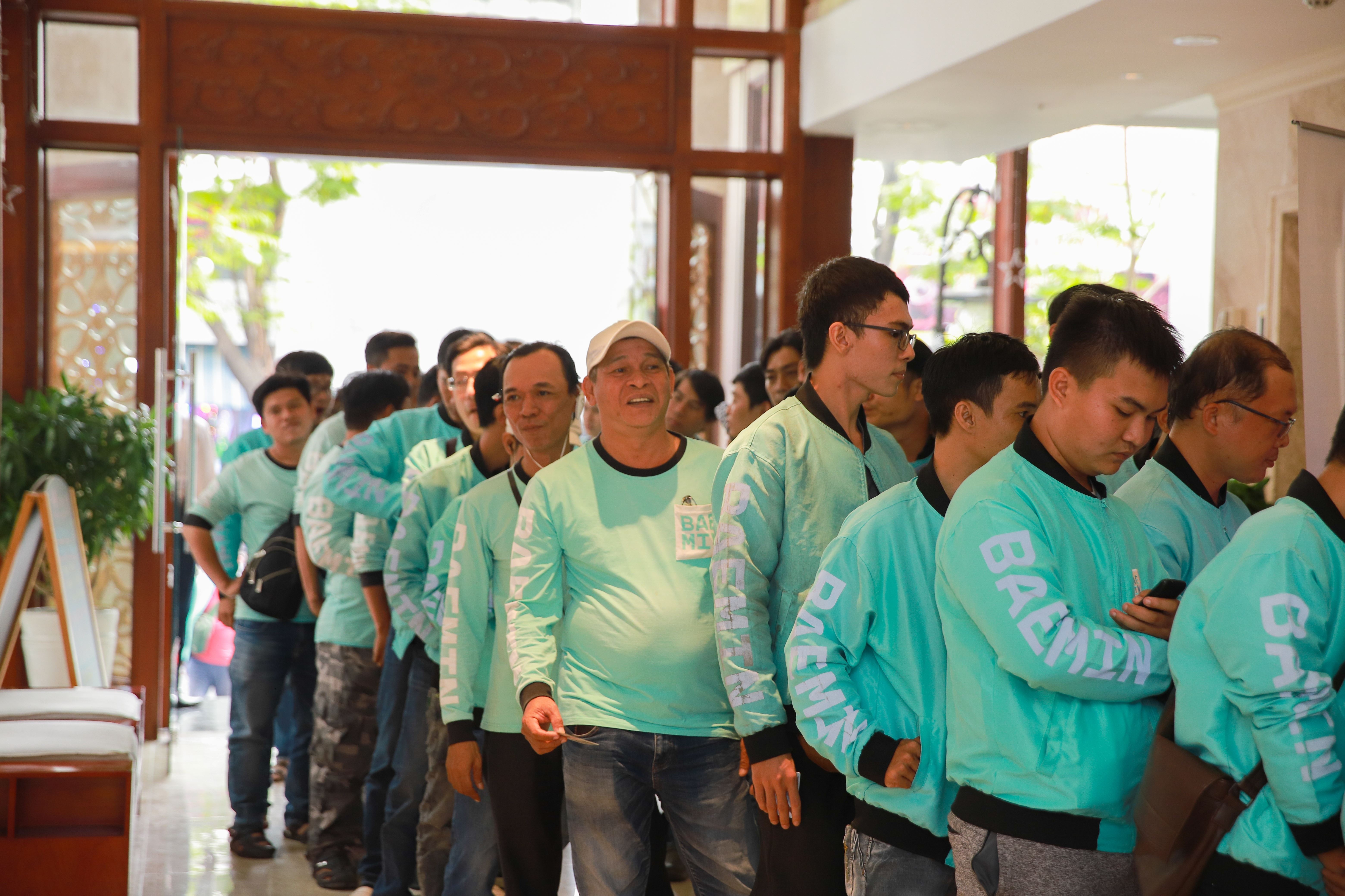 Video - Nhieu tai xe Baemin quy tu tai 'Hanh trinh chia se 2019' hinh anh