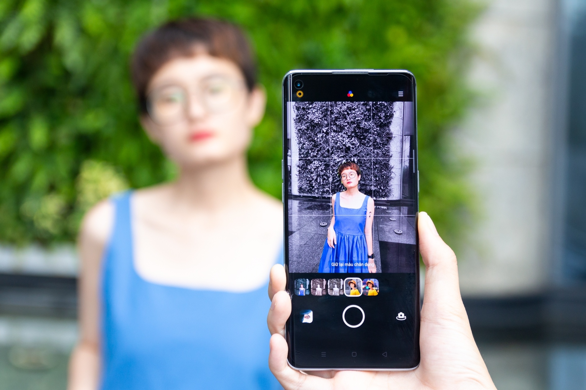 Video - Che do quay video Color AI Portrait tren Oppo Reno4 series hinh anh