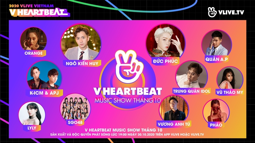 V heartbeat music show anh 6