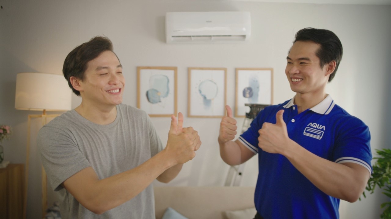 Video - Dieu hoa Aqua tiet kiem dien, che do bao hanh lau dai hinh anh