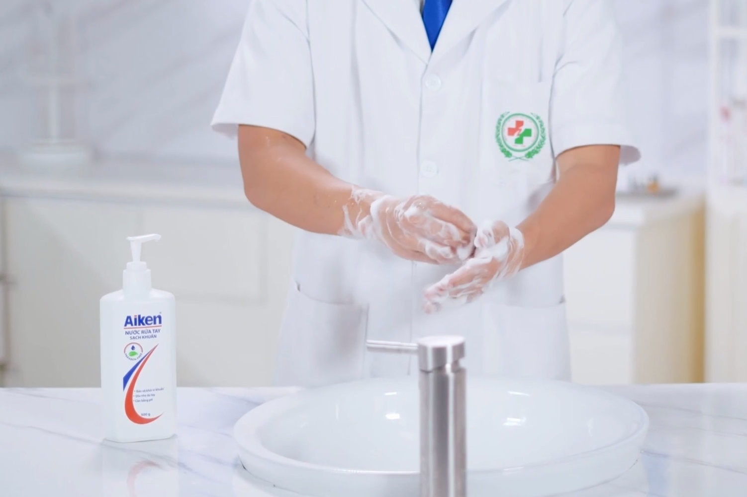 Video - Giu tay sach khuan huong ung Ngay Ve sinh tay the gioi hinh anh