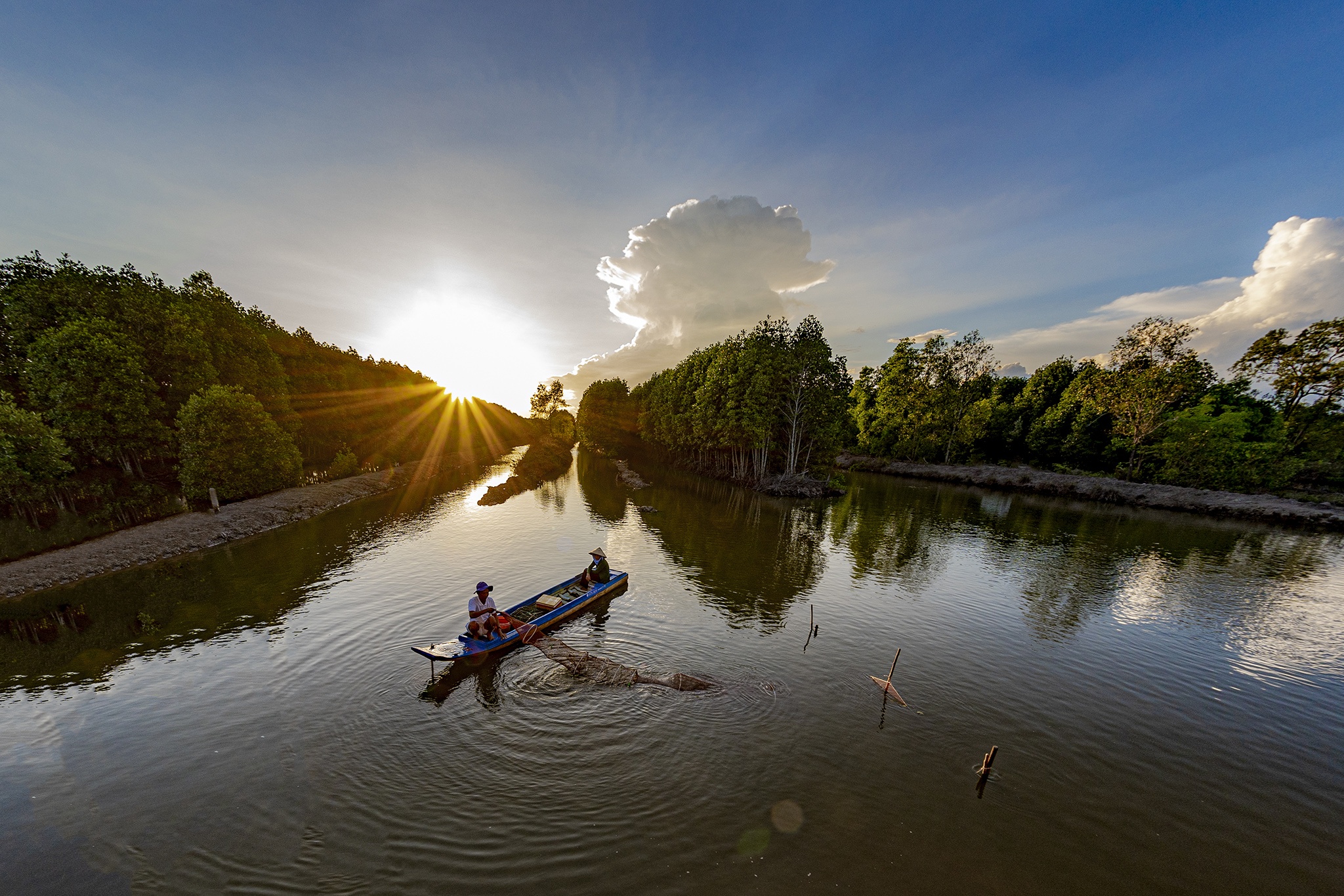 Dia diem nao thu hut khach du lich nhat tai Ca Mau? hinh anh