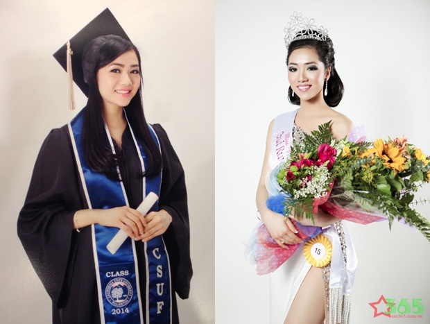 Tianne Thuy Phan - nguoi dep yeu thich cong tac thien nguyen hinh anh