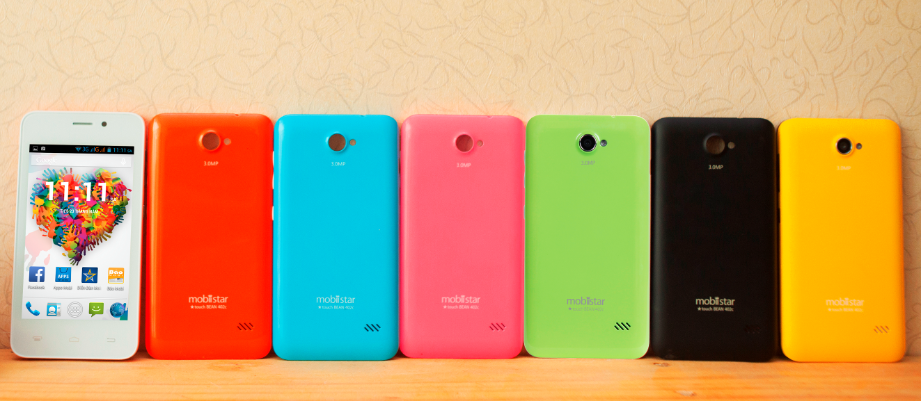 BEAN 402c với “7 sắc màu yêu” và camera selfie là vũ khí để “thoát FA”.