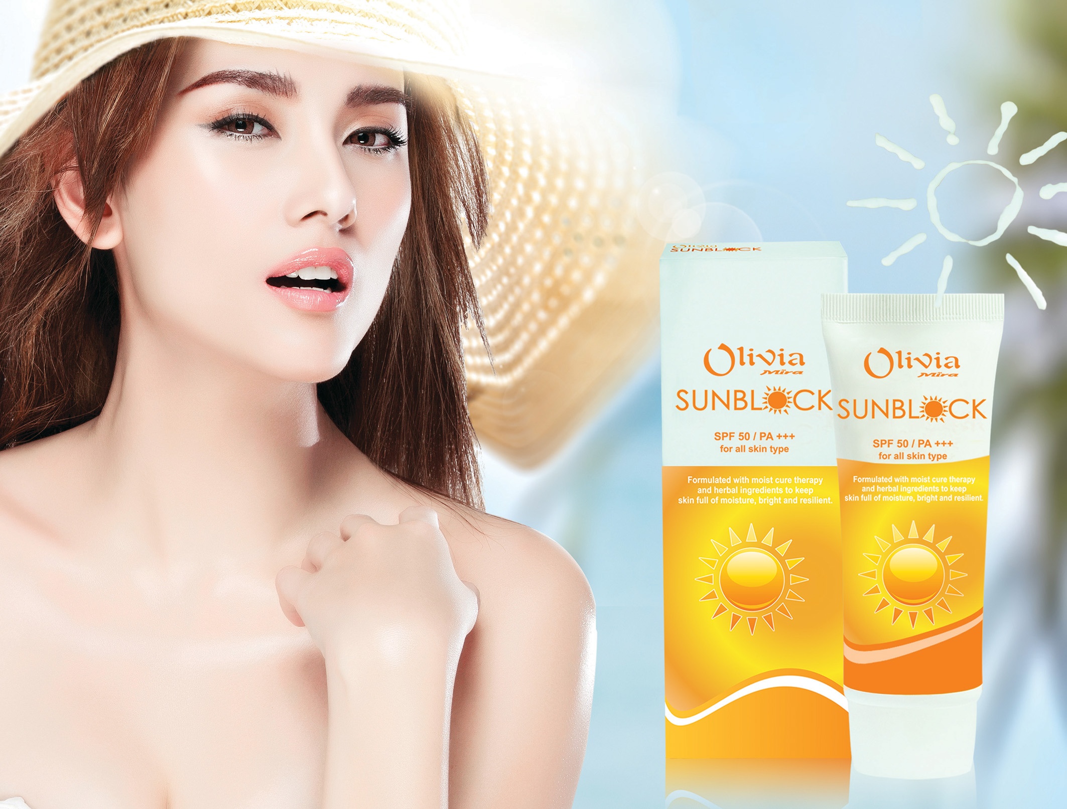 Kem chống nắng dưỡng da 2 trong 1 không chỉ bảo vệ da dưới tác hại của ánh nắng mặt trời mà còn cung cấp vitamin E dưỡng ẩm da suốt 12 giờ.