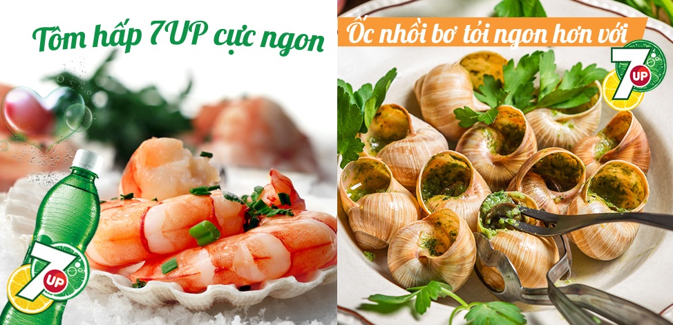 Cùng Quang Đăng trổ tài chế biến hải sản ngon với 7UP cho hè thật sảng khoái.