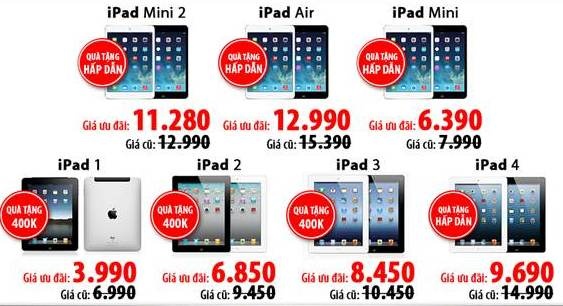 iPhone, iPad chinh hang giam gia dong loat toi 50% hinh anh
