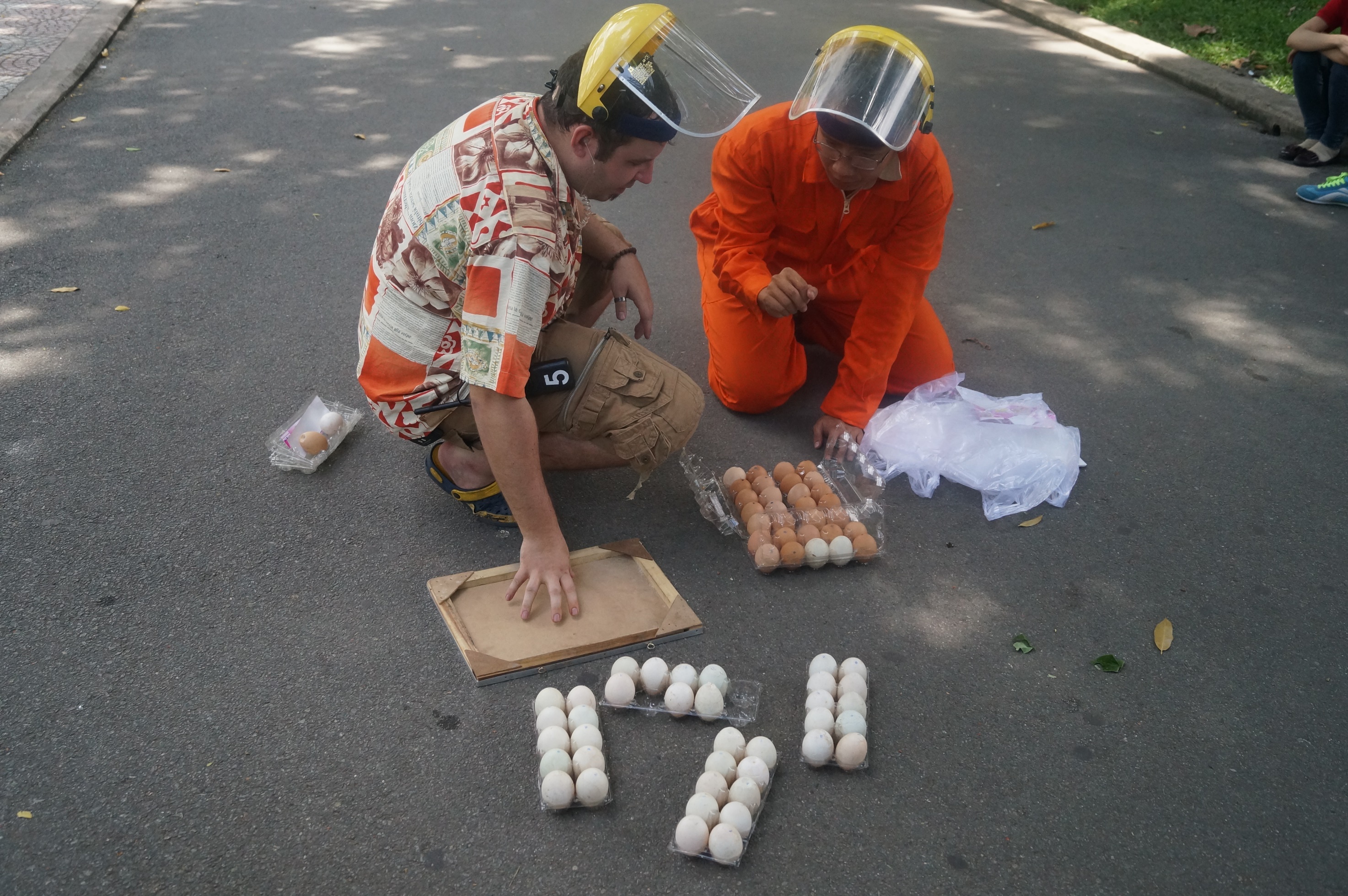 'Cap doi chem gio' va thach thuc bop trung khong vo hinh anh
