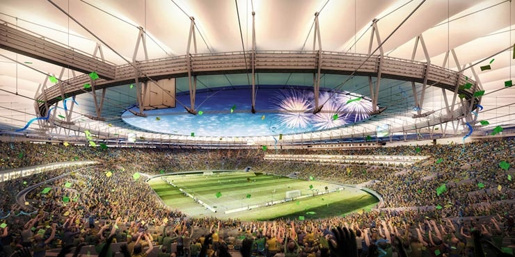 Den Brasil don chung ket FIFA World Cup 2014 hinh anh