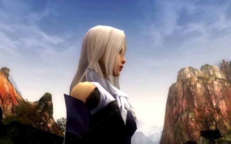 Tú cô nương đau buồn bạc trắng mái tóc.