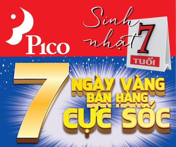 Ky niem sinh nhat, Pico to chuc '7 ngay vang gia soc' hinh anh