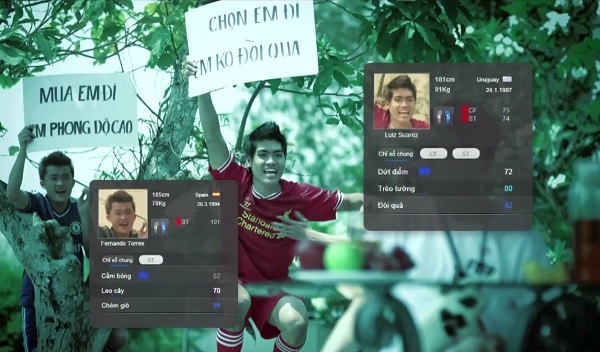 Trái ngược với ngoài đời: HLV quyền lực được các siêu sao săn đuổi.