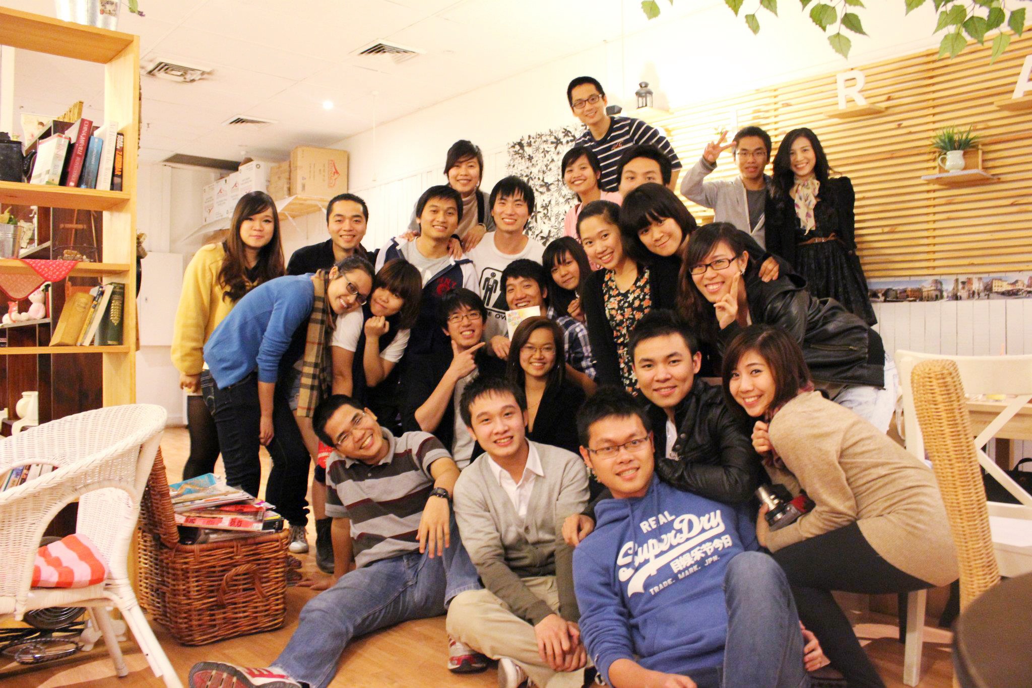 Thoại trong ngày hội CLB của ĐH RMIT Việt Nam.