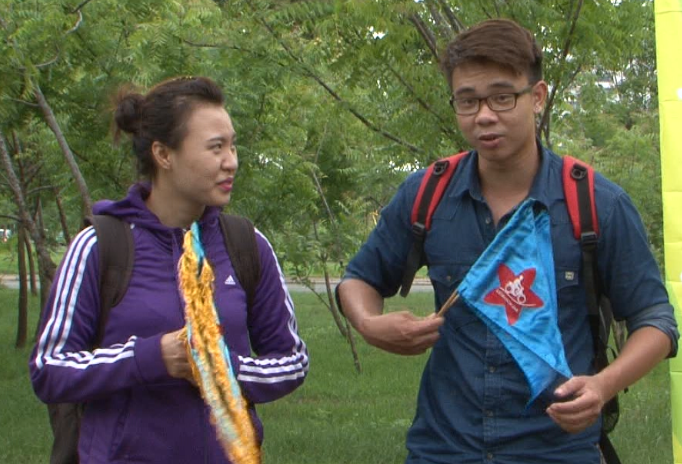 Dong Hung - Phuong Linh vat va xin ta tuc o Tien Giang hinh anh