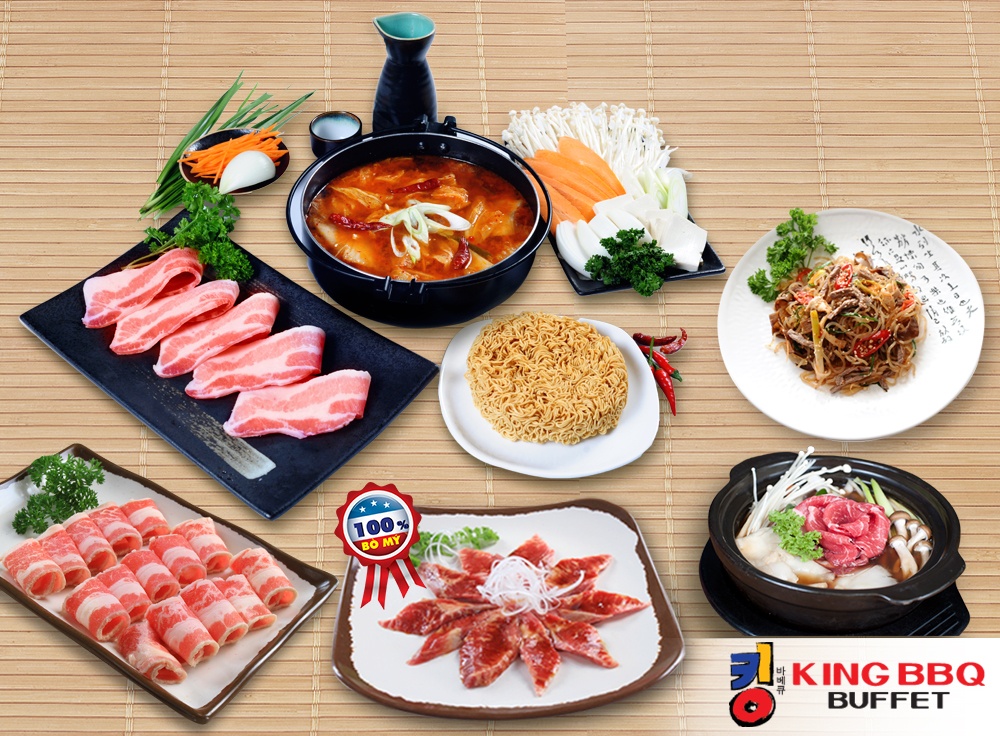 Các món nướng đậm đà hương vị, cùng nước sốt đặc biệt. 