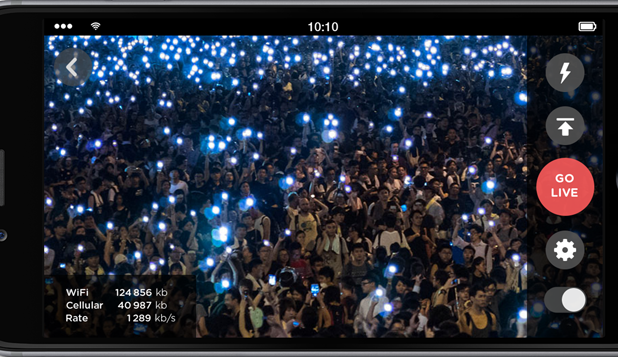 3 han che khi truyen hinh truc tiep tu di dong hinh anh