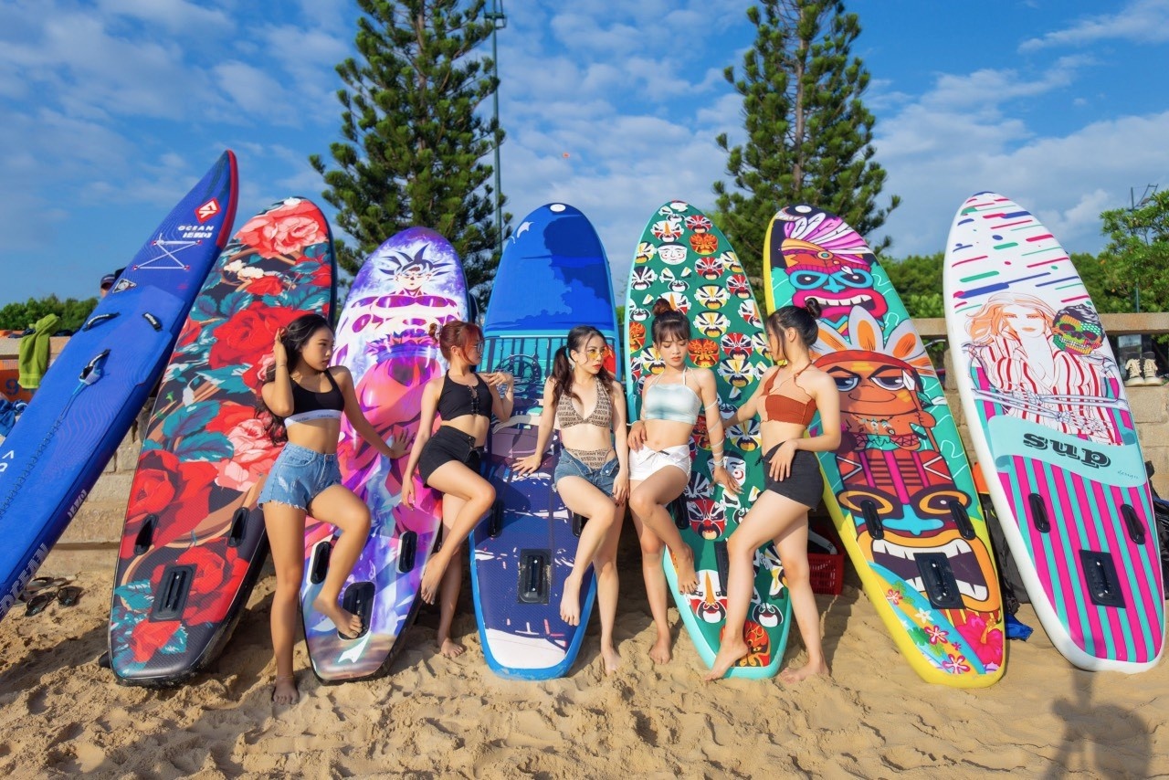Chèo SUP tại Vũng Tàu ảnh 1 Cheo SUP tai Vung Tau anh 1