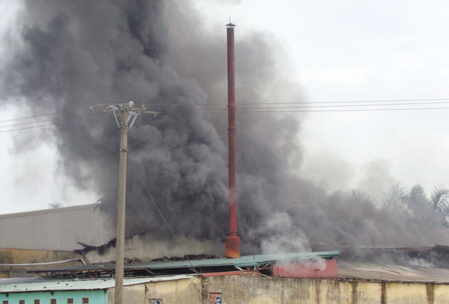 Clip chay cong ty may Bac Giang hinh anh