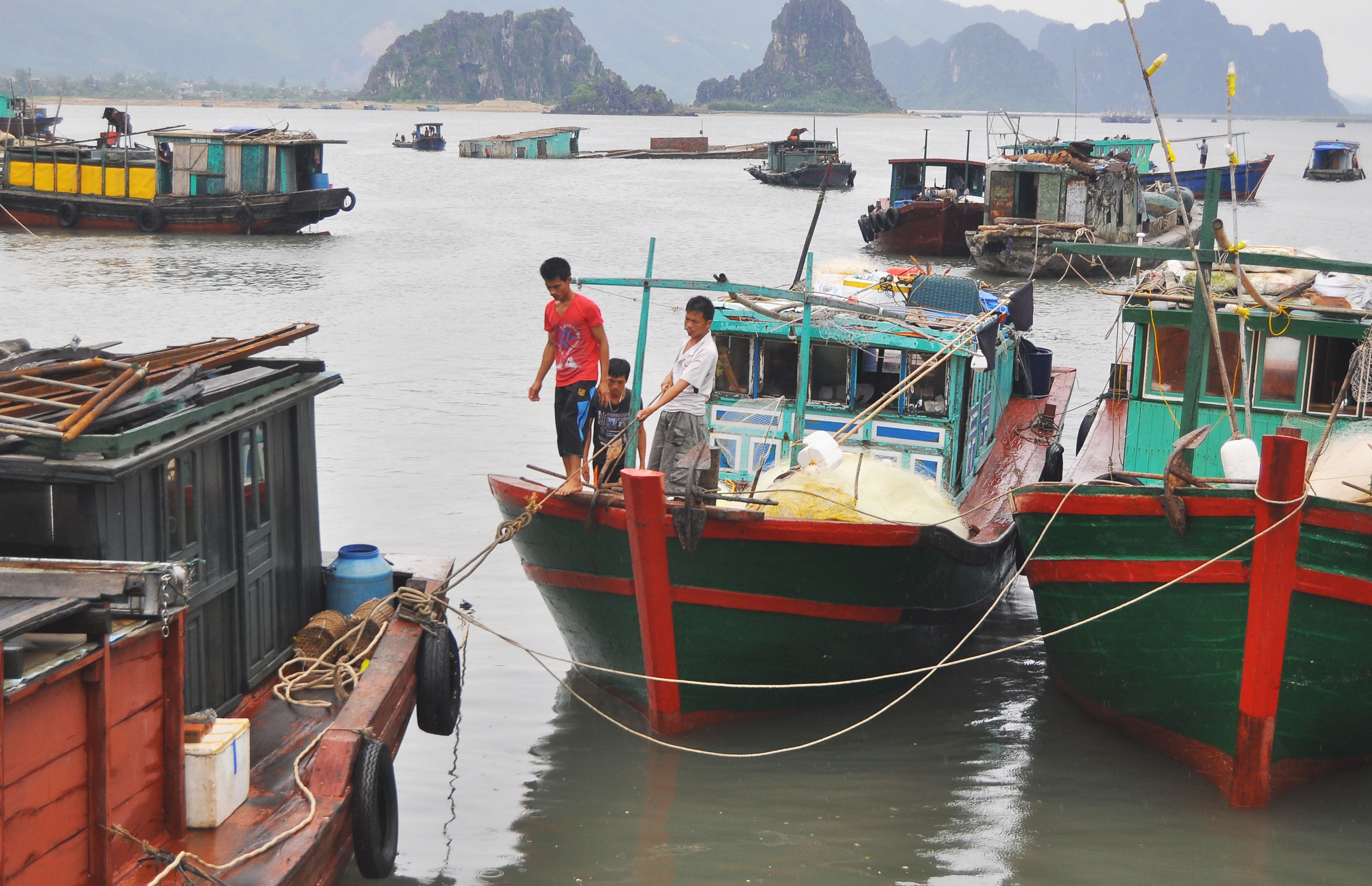 “Tôi sử dụng tàu chở khách du lịch nên trước bão vài ngày đã nghe đài, báo đưa tin về siêu bão. Vì thế, công tác chuẩn bị đón bão rất tốt, toàn bộ tài sản trên tàu của tôi và các thuyền viên khác hầu như không có thiệt hại”, anh Quân nói.