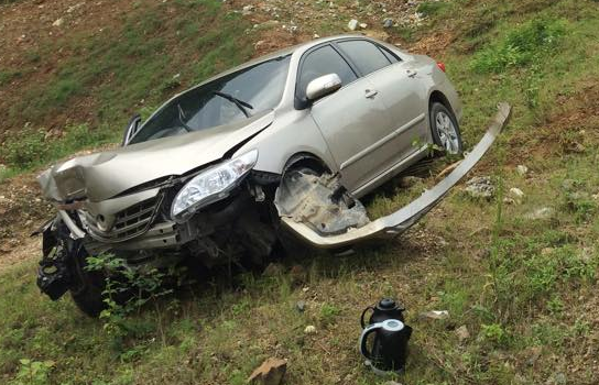 Tai nan dau tien tren cao toc dai nhat vua thong xe hinh anh