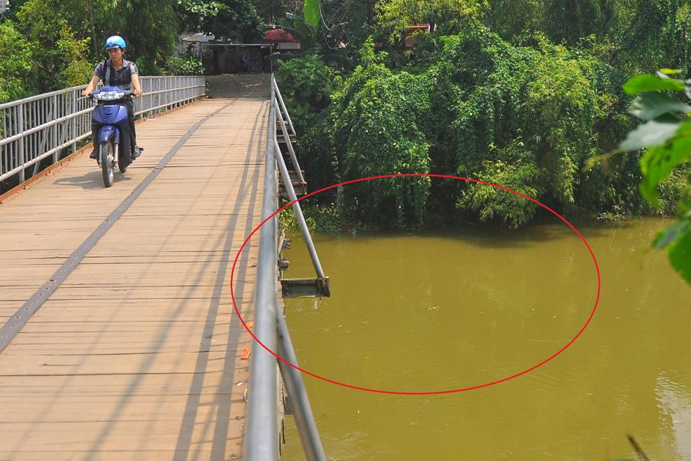 Tim thay ong lao 87 tuoi nhay cau bi troi hai tay hinh anh