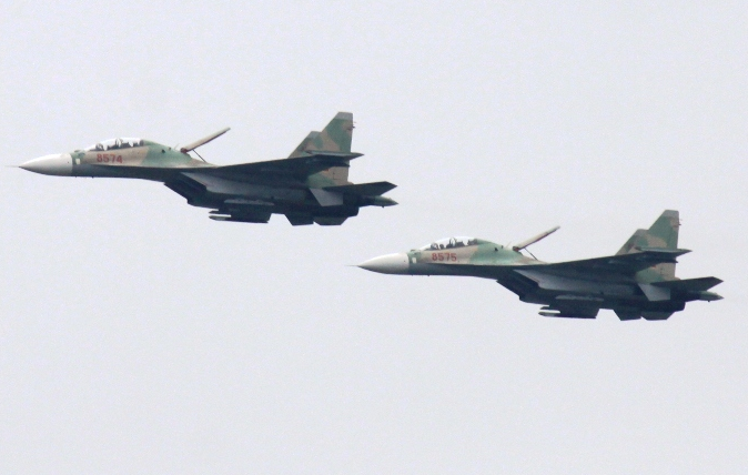 Su-30 ban chien dau hiep dong quan binh chung hinh anh
