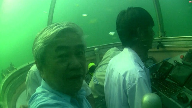 Tau lan Hoa Binh chuan bi thu nghiem o bien Nha Trang hinh anh