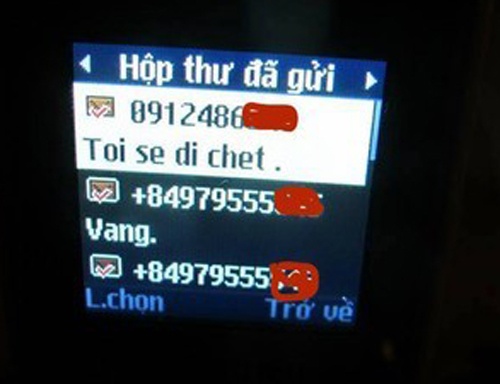 Nhan tin 'Toi se di chet' roi len cau tu tu hinh anh