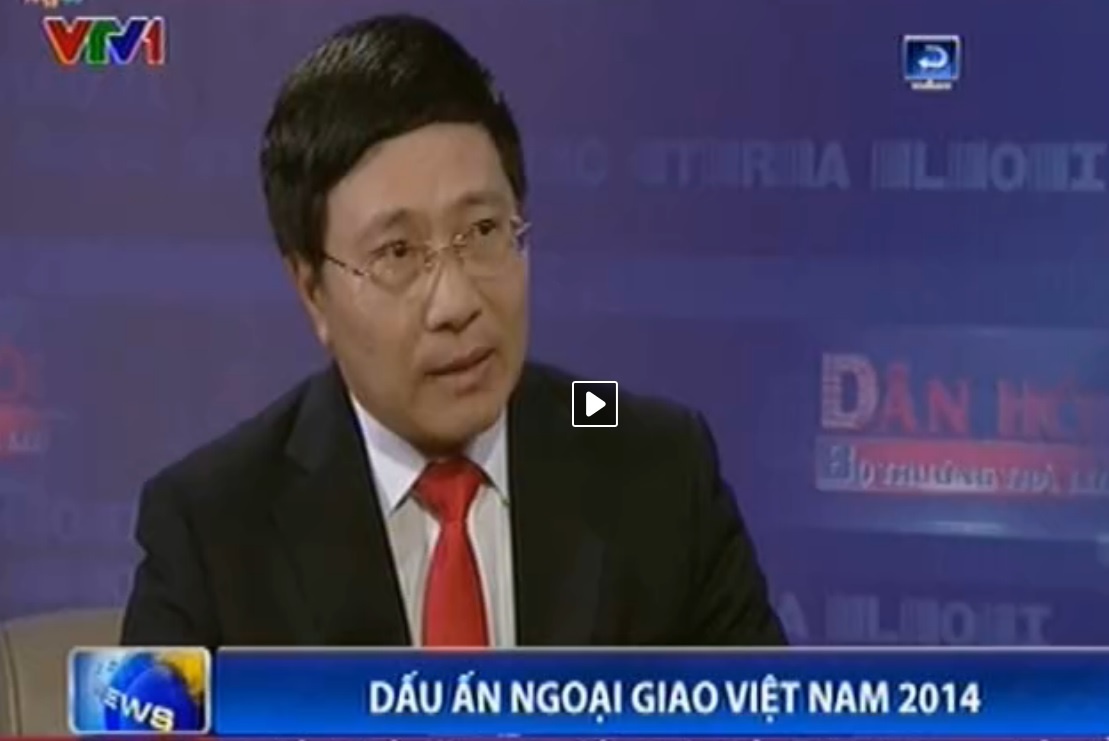 Dan hoi Bo truong tra loi: Dau an ngoai giao Viet Nam 2014 hinh anh