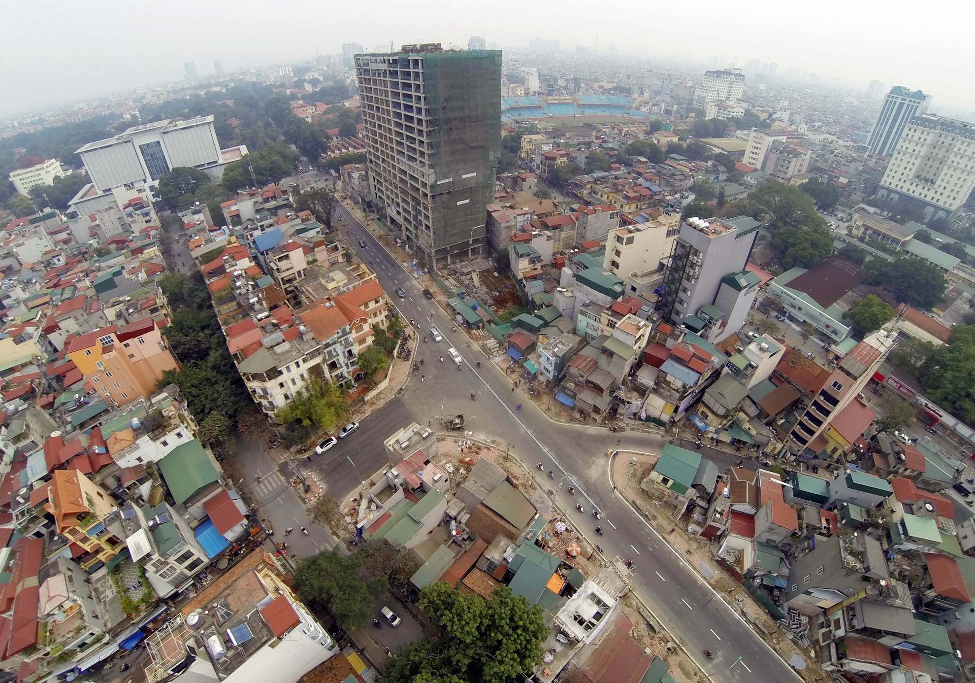 Ha Noi thong xe tuyen duong dat ky luc hinh anh