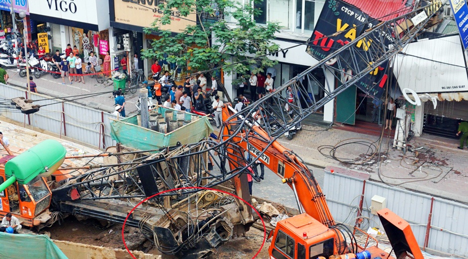 Vu sap can cau: Nha thau khong luong duoc vu viec hinh anh