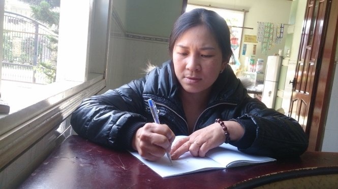 Bo nha di sau khi lam viec voi cong an xa hinh anh