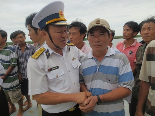 32 ngu dan trong vu chim tau duoc dua vao bo an toan hinh anh