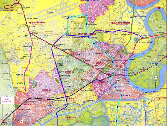 Gan 92.000 ty dong xay dung 3 tuyen metro TP HCM hinh anh