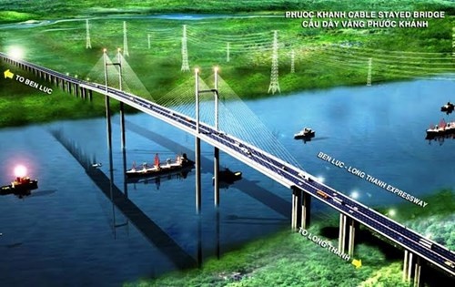 Phối cảnh cầu Phước Khánh.