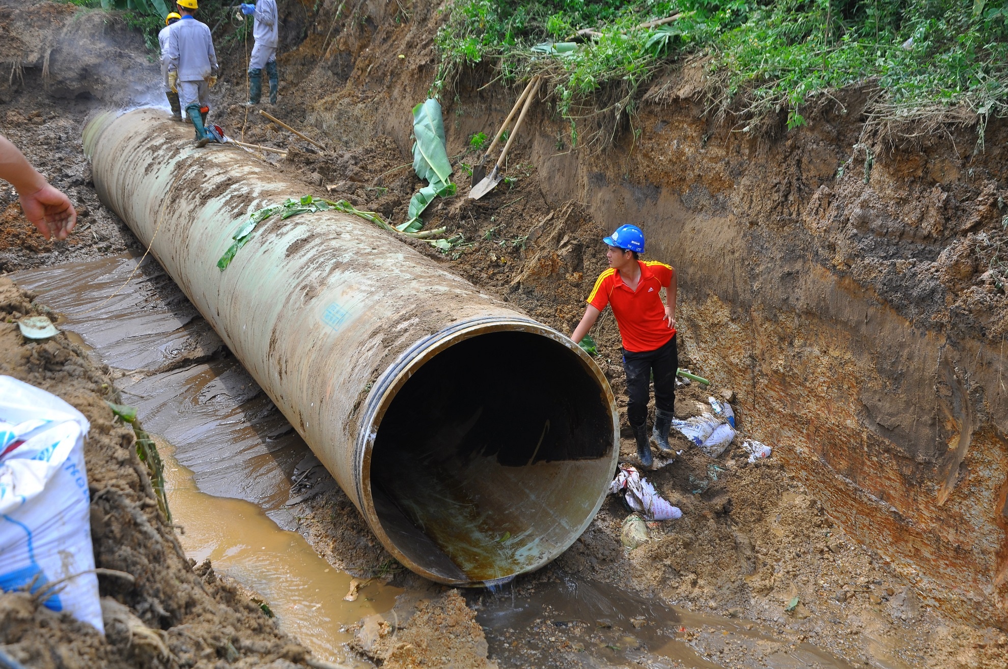 Giam doc So Xay dung khuyen nguoi dan tich tru nuoc sach hinh anh