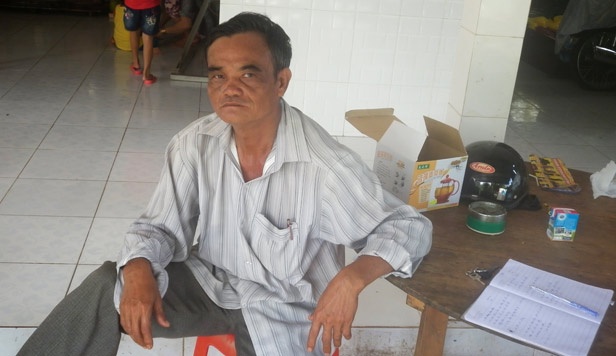 Ông Nguyễn Ngọc Minh - Trưởng ấp Mỹ Hưng 1.