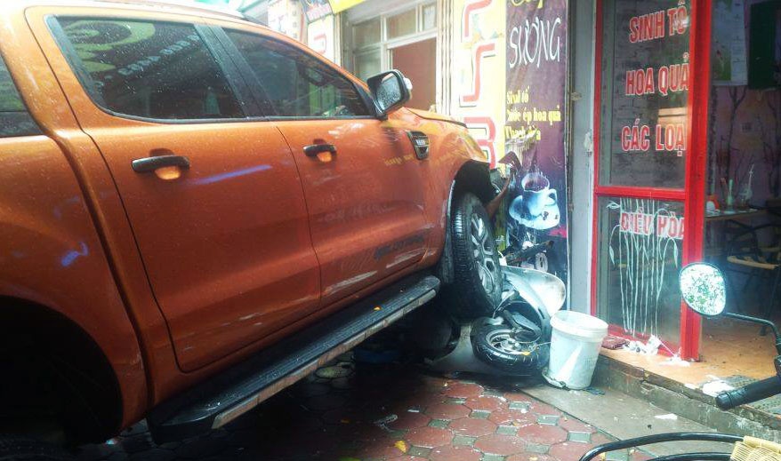 Hiện trường vụ việc. Ảnh: Tiến Dũng.