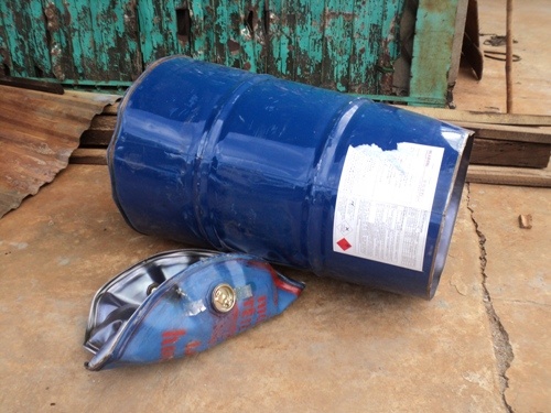 Thung phuy phat no vang chet be 13 tuoi hinh anh